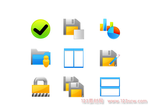 精致简约图标大全矢量图16