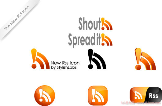 RSS ICO矢量图标AI格式