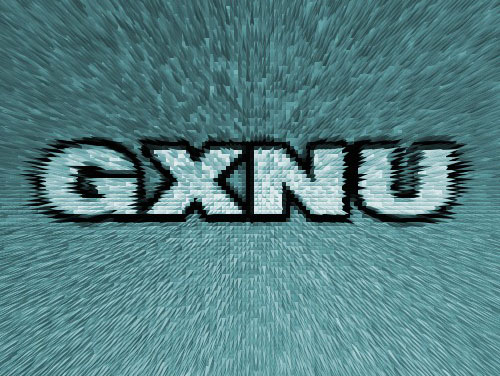 用Photoshop制作冲击文字特效教程