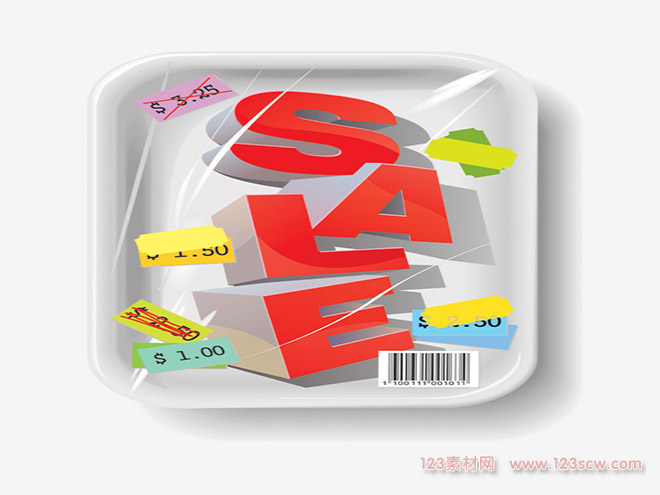 物品热卖图标矢量素材2